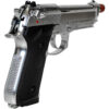 Airsoft Rossi M92 Silver Green Gás Blowback