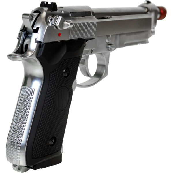 Airsoft Rossi M92 Silver Green Gás Blowback
