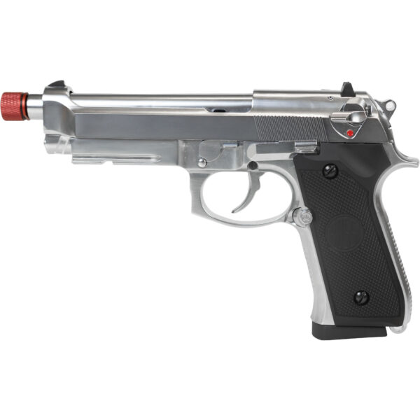 Airsoft Rossi M92 Silver Green Gás Blowback